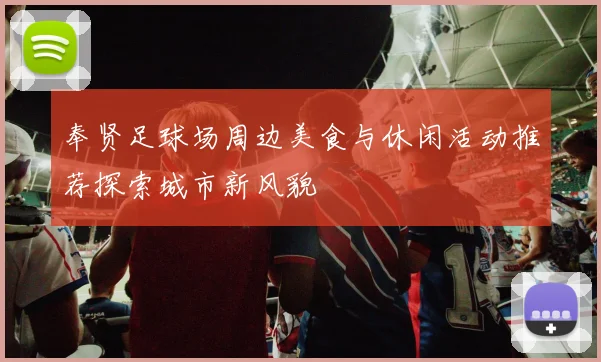 奉贤足球场周边美食与休闲活动推荐探索城市新风貌